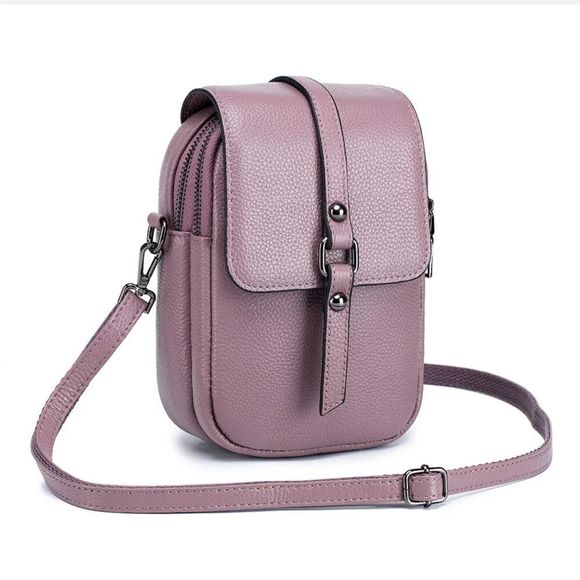 Women Small Crossbody Cell Phone Purse Mini Messenger Shoulder Handbag Wallet - Picture 2 of 2